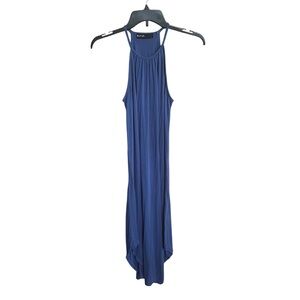Brit & Bri Blue Sleeveless Dress Loose Flowy Size Small